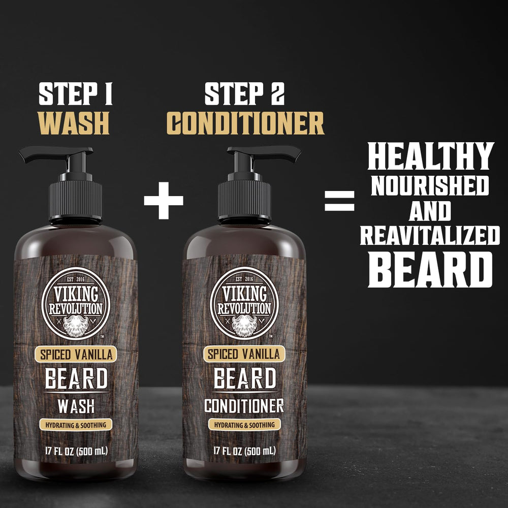 Ingrédients naturels et formulation premium de Viking Revolution pour votre routine barbe.