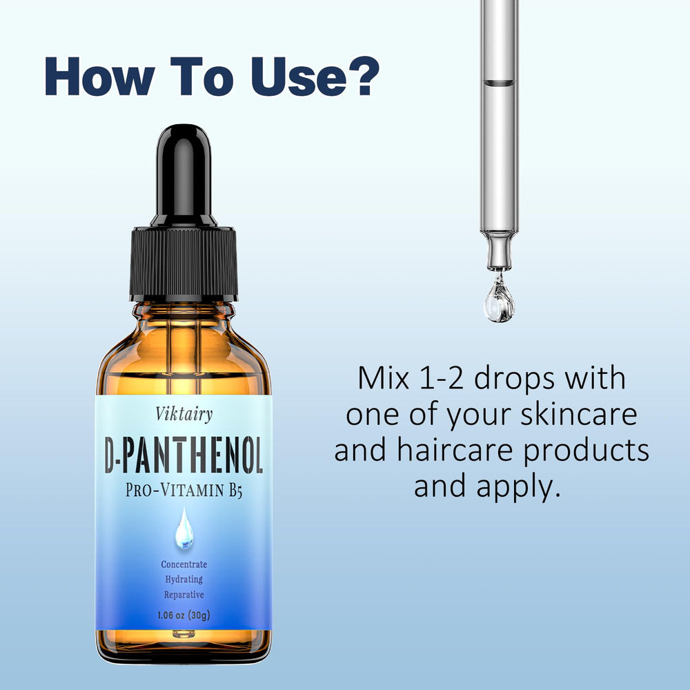 Lissage du visage Viktairy D-Panthenol: peau plus lisse.