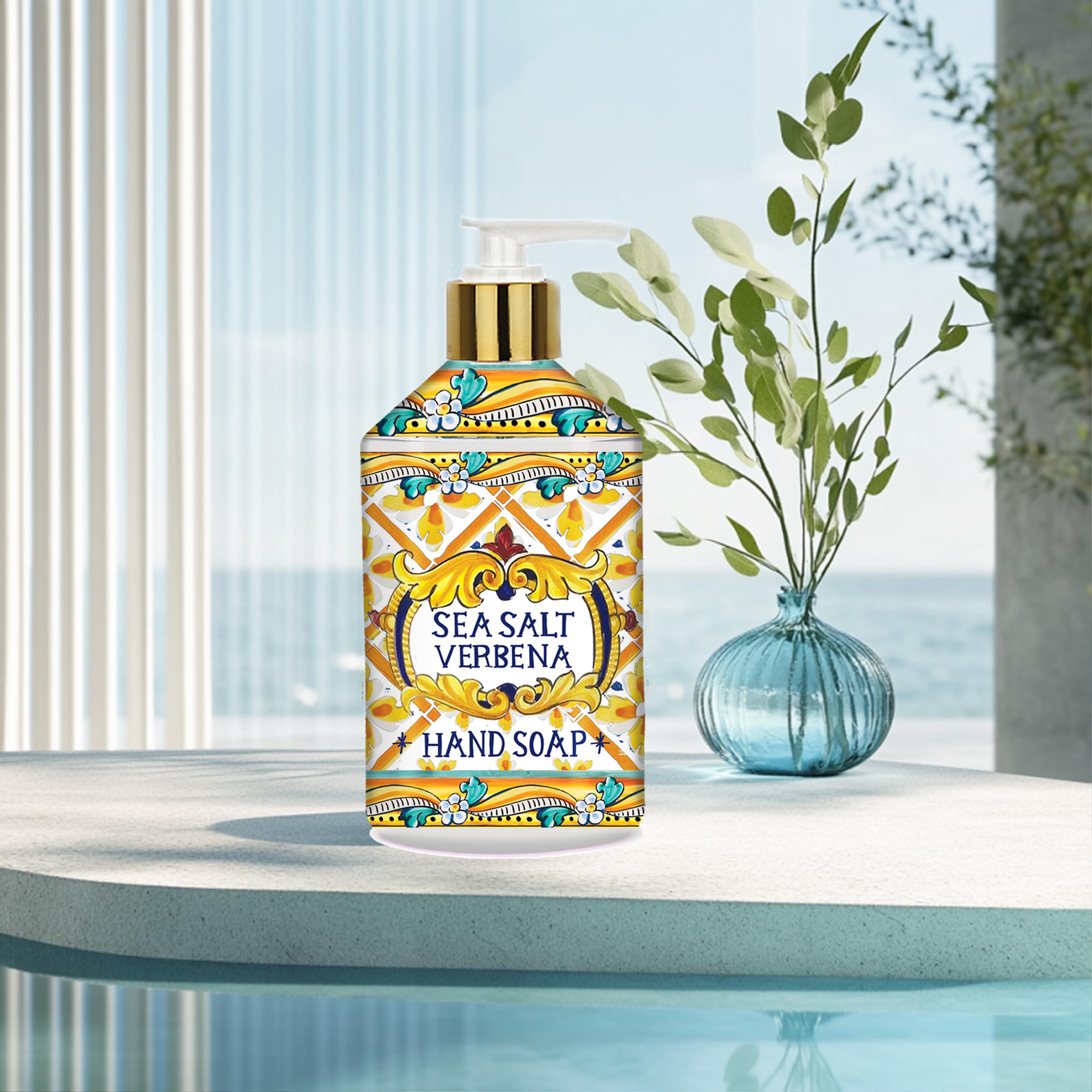 Villa Flora: bouteille coco-citron, parfum tropical qui parfume l’espace.
