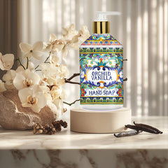Villa Flora: bouteille jasmin-blanc, senteur élégante pour l’accueil.