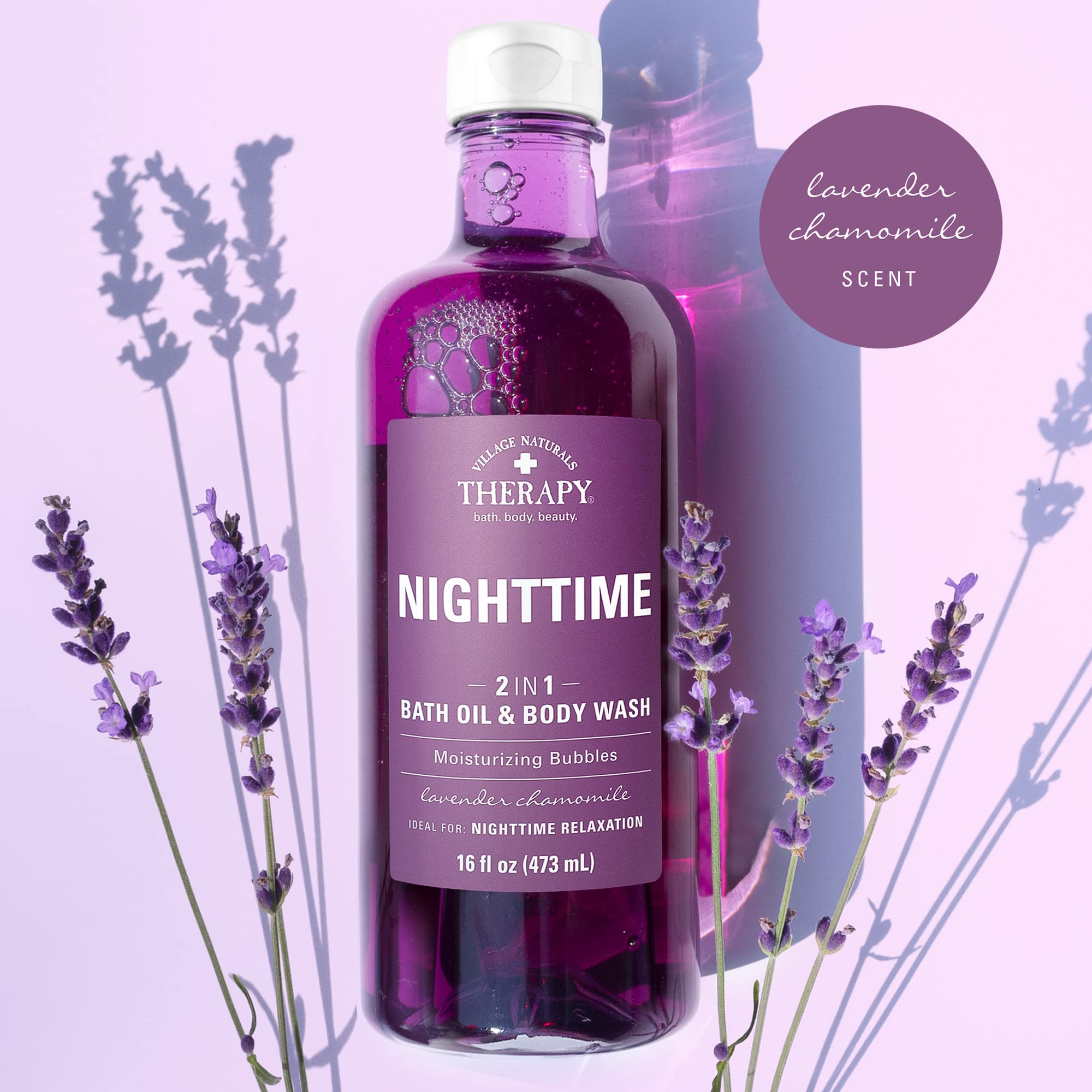 Village Naturals Therapy Nighttime Relief – fabriqué aux États‑Unis et éthique