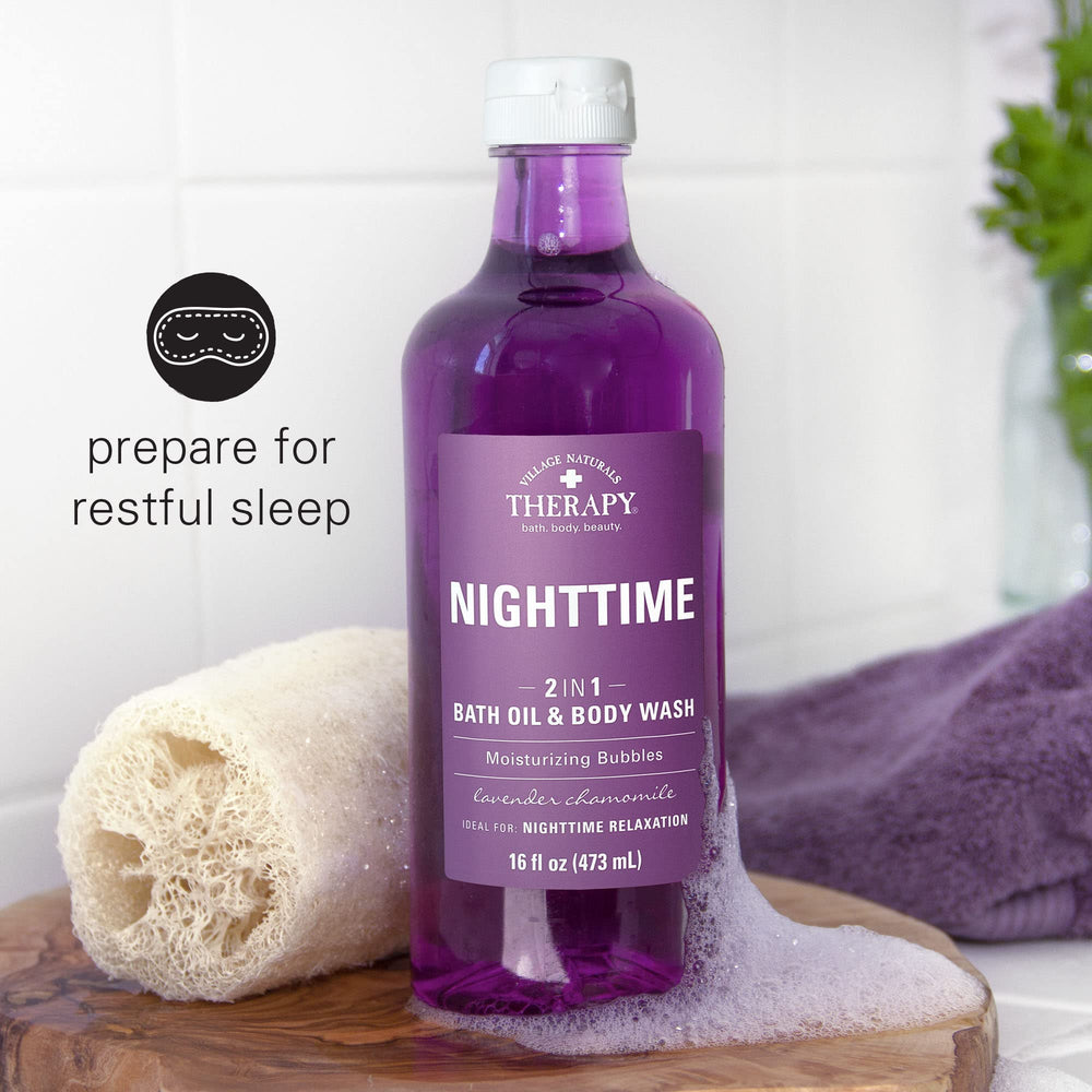 Village Naturals Therapy Nighttime Relief – hydratation peau jusqu’à 24 heures