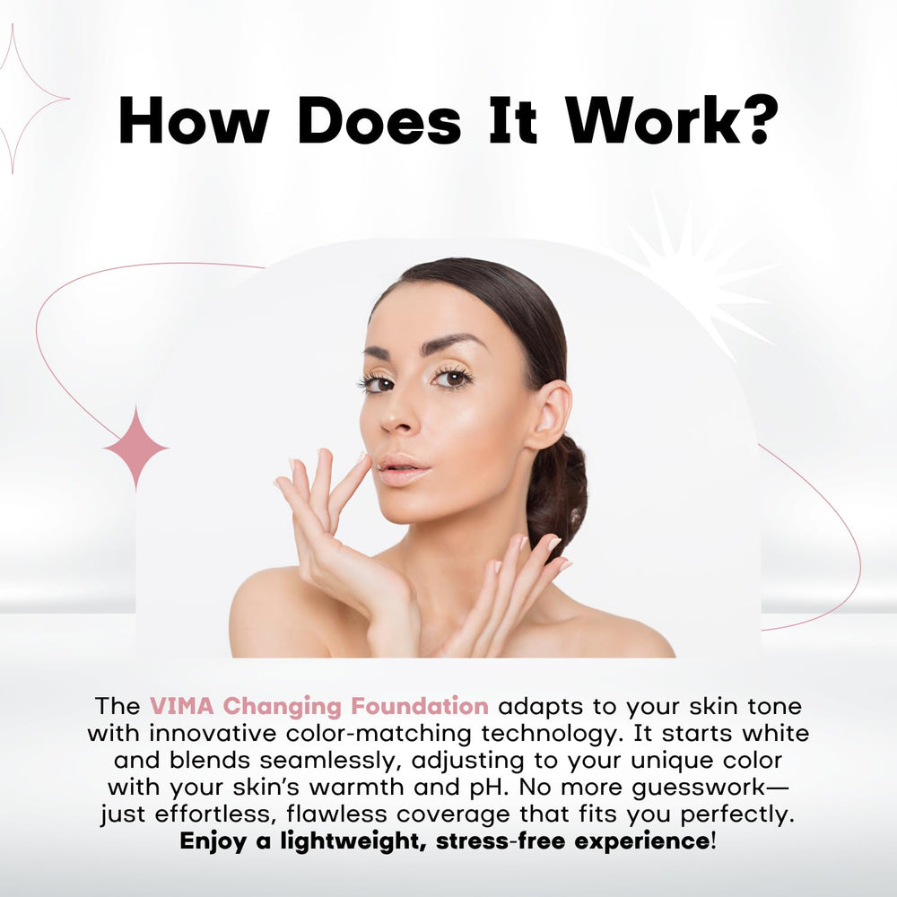 Vima Cosmetics: texture légère qui glisse facilement sur la peau.