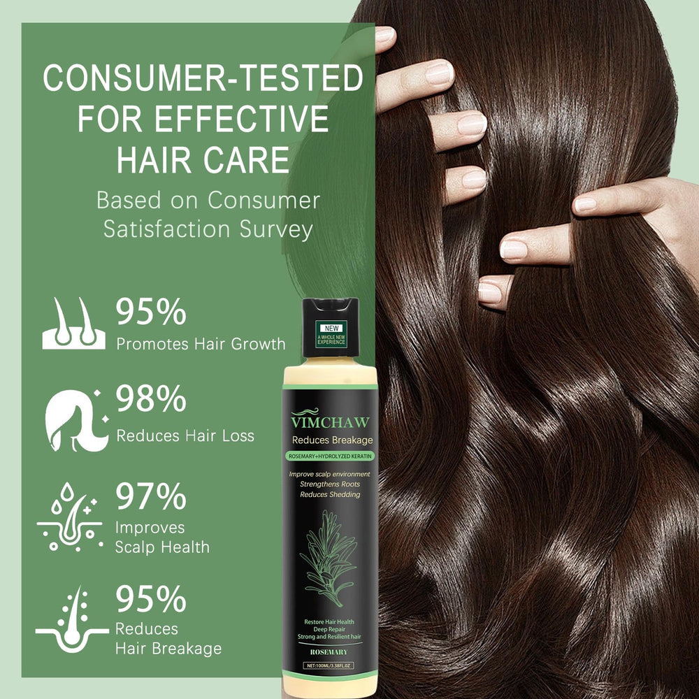 Vimchaw Shampoing Romarin – Texture légère, rinçage facile et cheveux propres