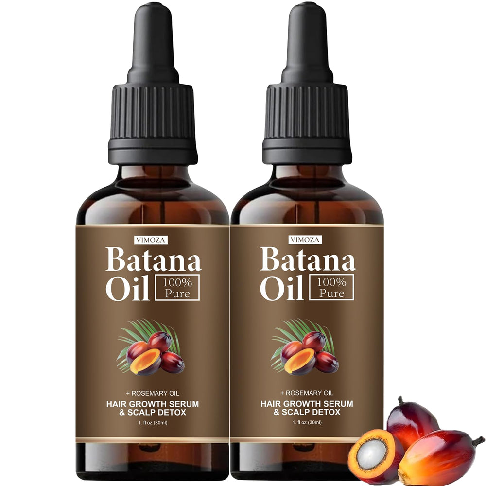 VIMOZA Batana Oil – bouteille avec romarin, hydratation du cuir chevelu.
