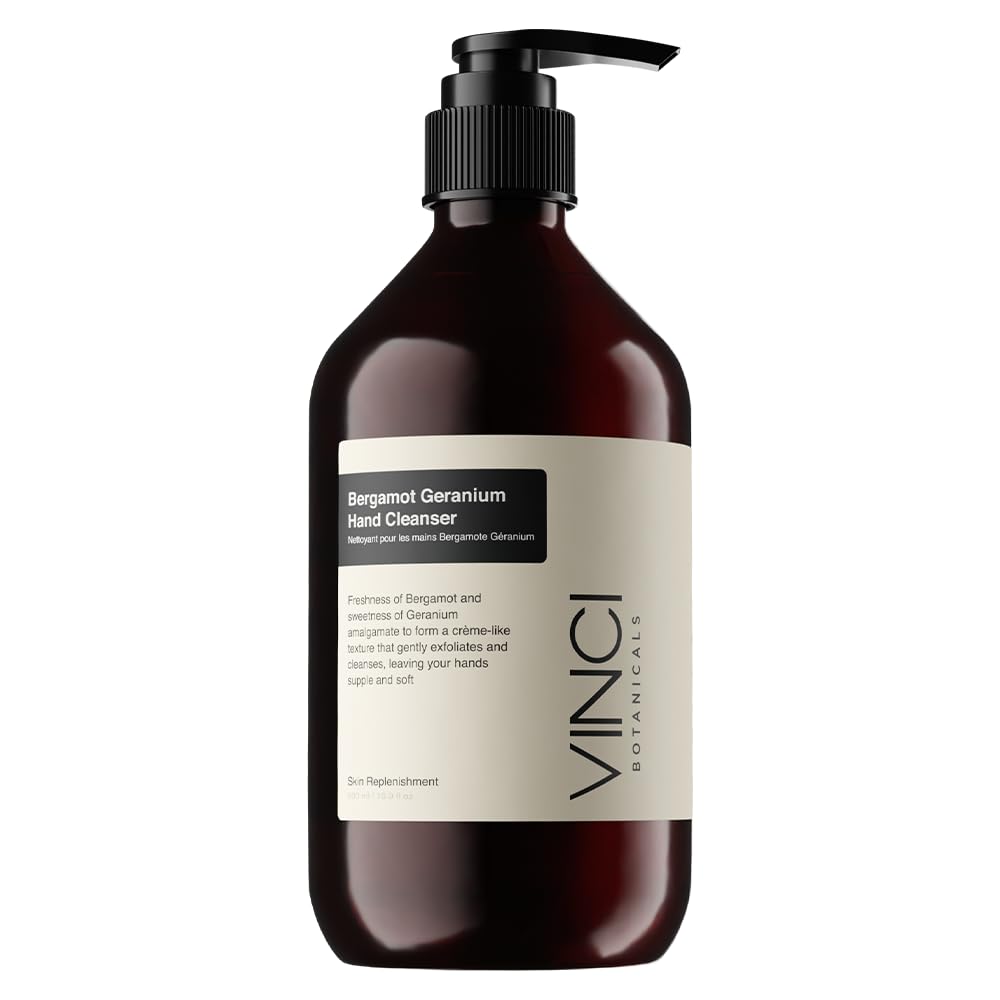 Vinci Botanicals exfoliant-mains-perles: exfoliation douce qui nettoie sans dessécher.