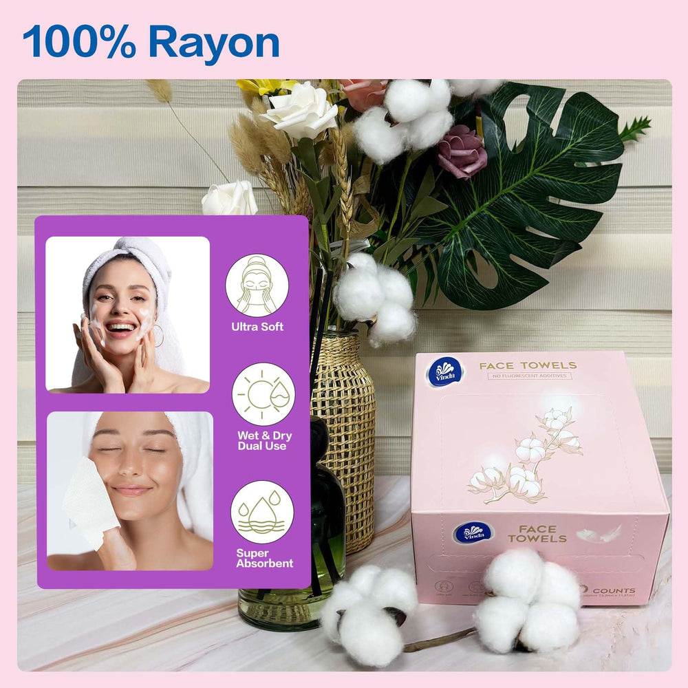 Démaquillage en douceur avec Vinda, efficacité et confort.