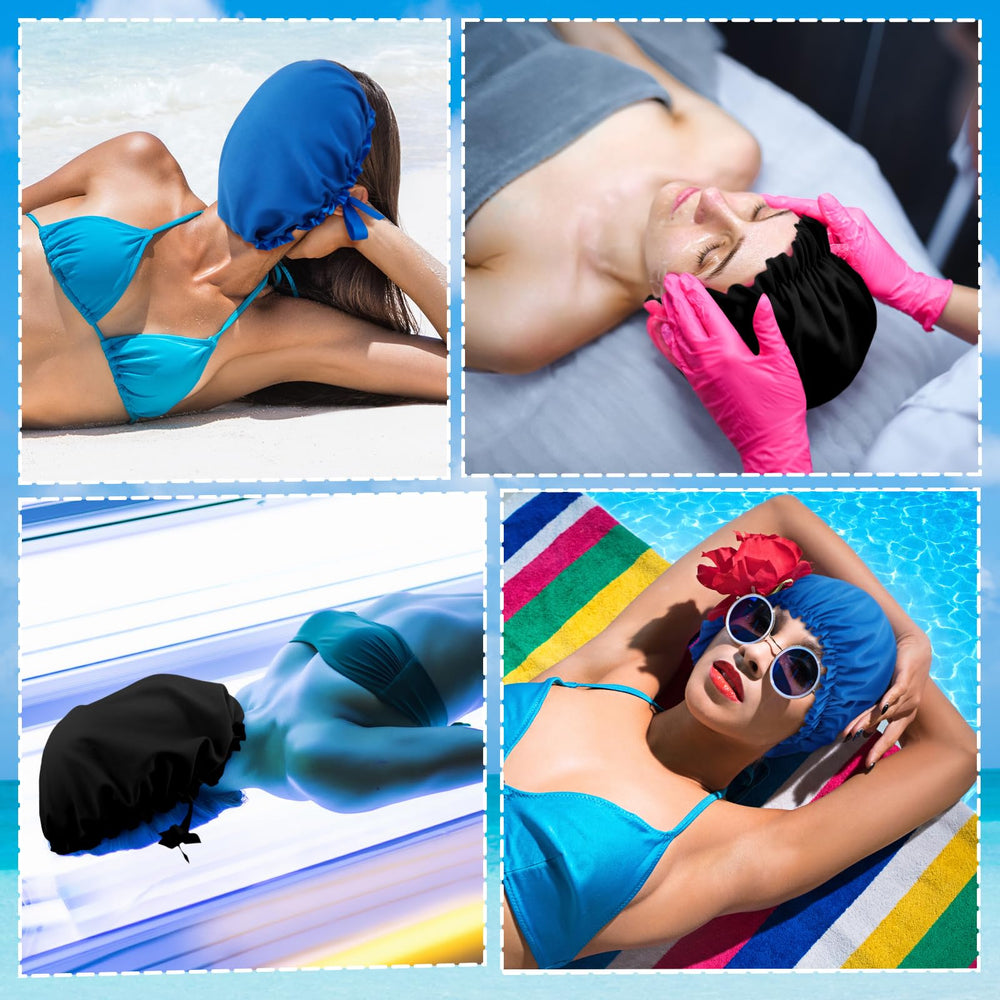 Casquette de protection Vinsatin pour bronzage en extérieur.