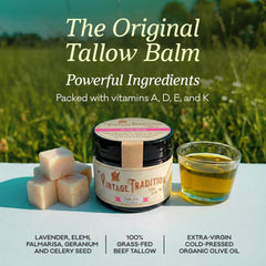 Application facile du baume Vintage Tradition sur les mains, texture douce