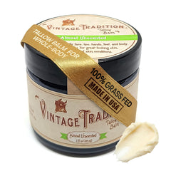 Vintage Tradition baume au suint de boeuf — bouteille visible, hydratation douce
