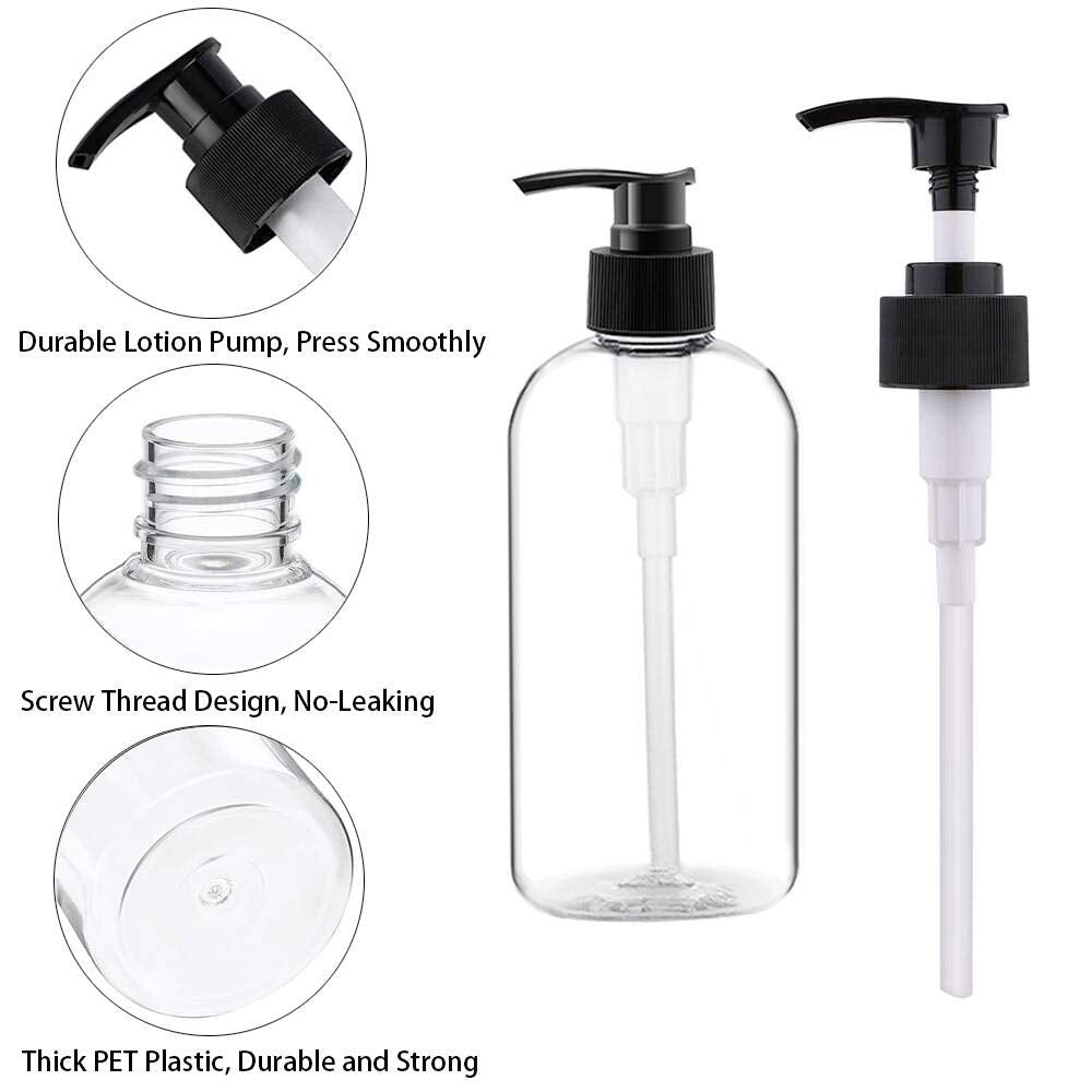 Bouteilles PET Vioetry sans BPA, 500 ml, réutilisables.