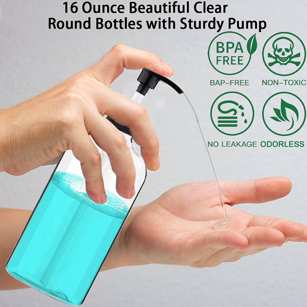 Distributeur-pompe multi-usages Vioetry, parfait pour liquides variés.