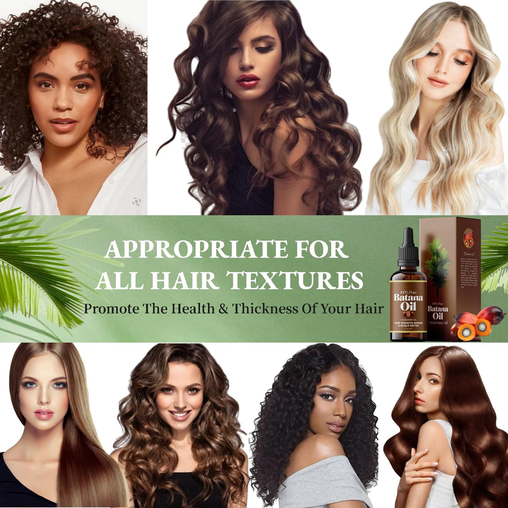 Viohead Batana Oil convient à tous types de cheveux et à la peau.