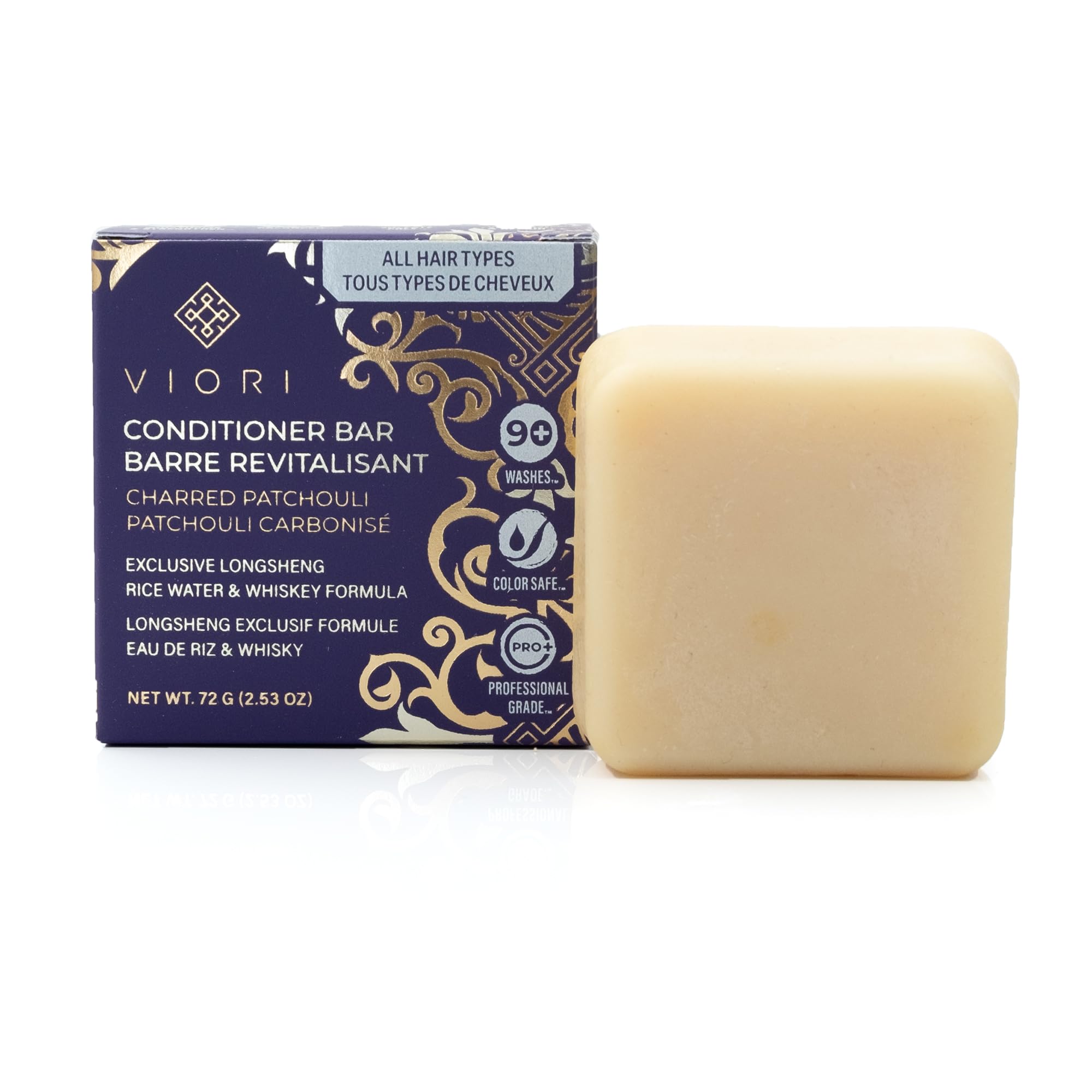 Hamish & Co. barre-conditionneur patchouli brulee pour hydratation riche et durable
