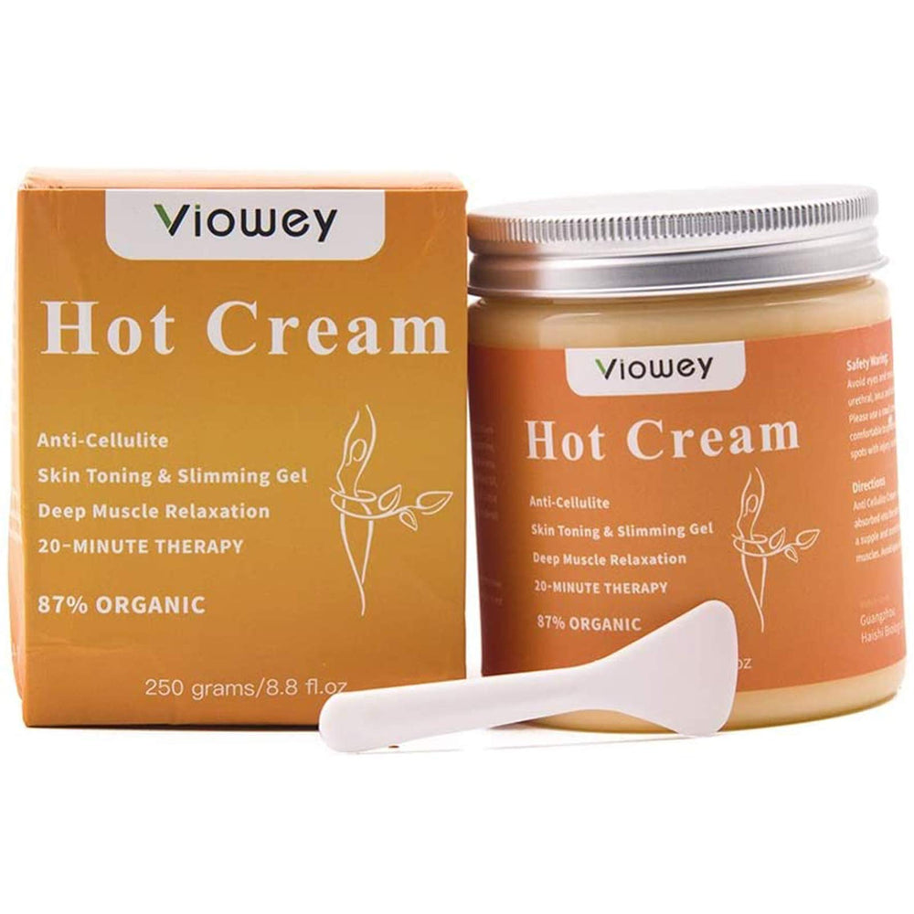 Viowey Crème Chauffante pour le ventre et la taille, soutien à la définition corporelle.