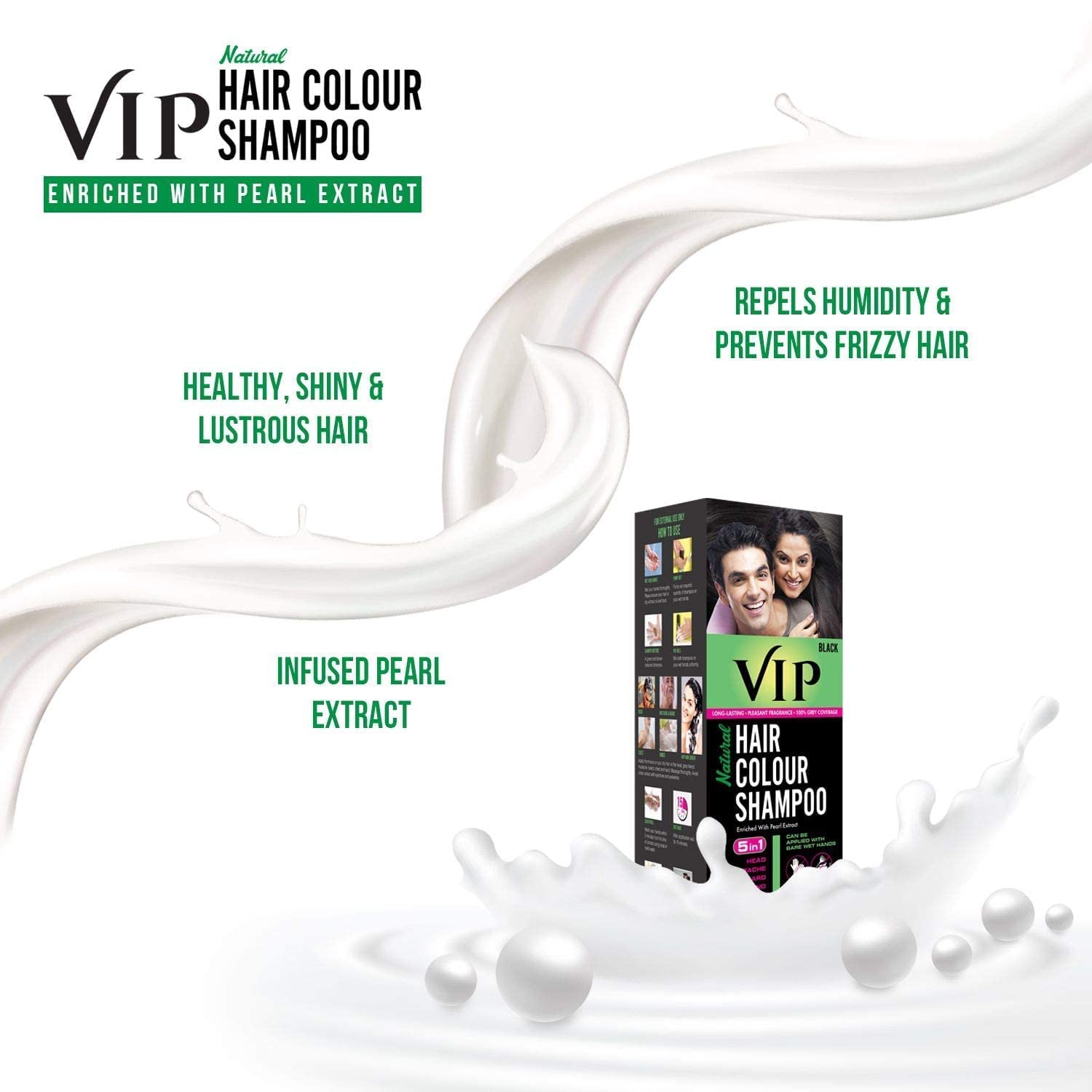 Usage homme et femme pour ce colorant-cheveux sans effort.