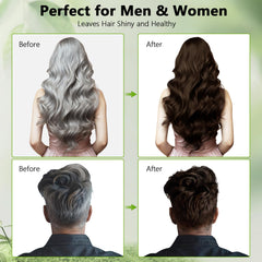 Vireo Color Shampoing application rapide en 15 minutes sur cheveux.