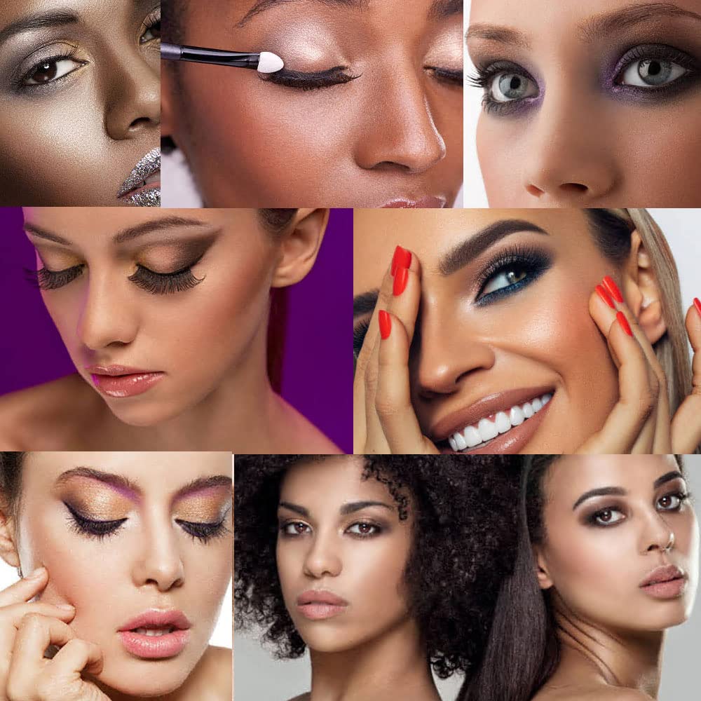 Virtegasas Palette Yeux Longue Tenue, résistante à l'eau pour une couleur durable