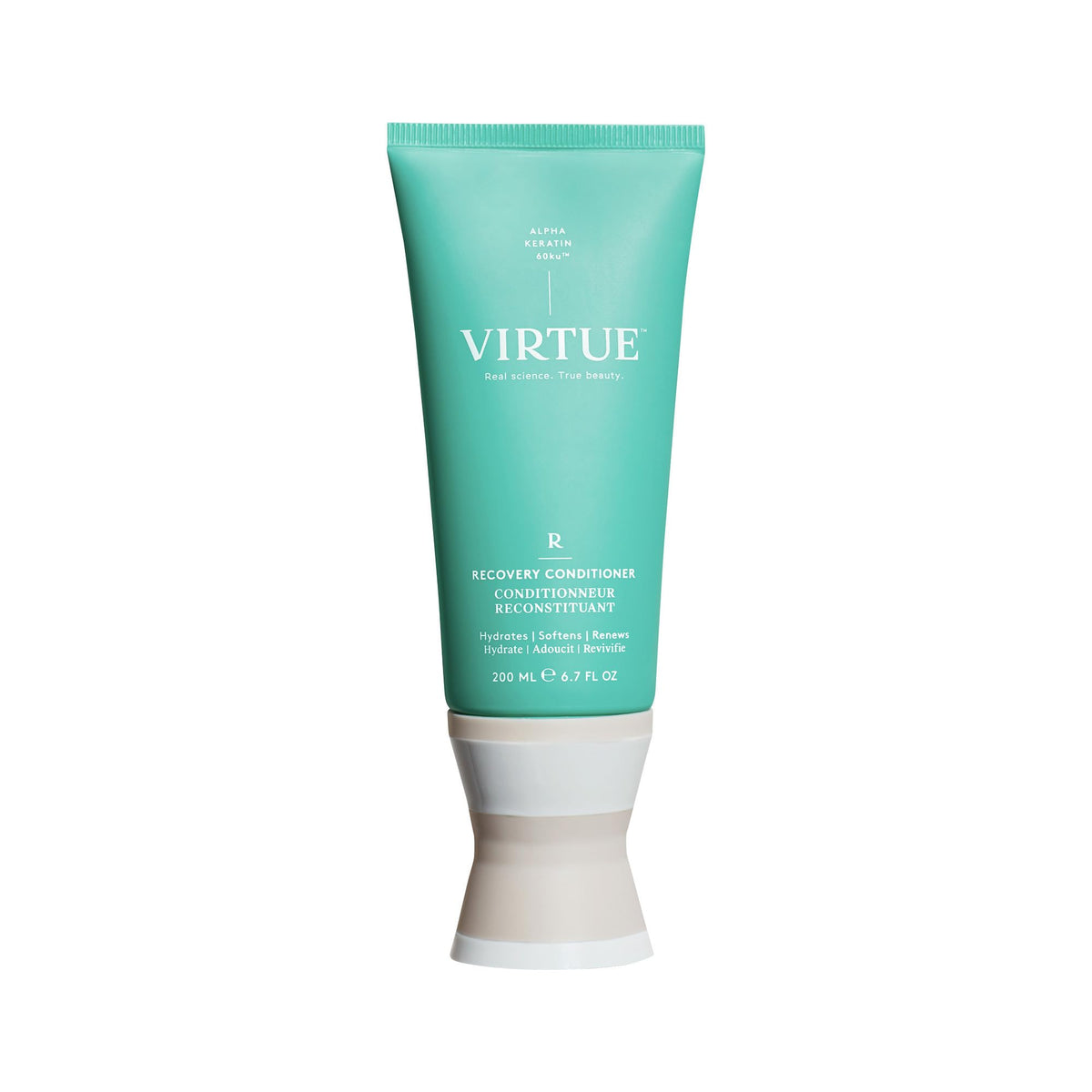 VIRTUE Apres-shampooing Recovery, bouteille prête à verser pour démêlage facilité