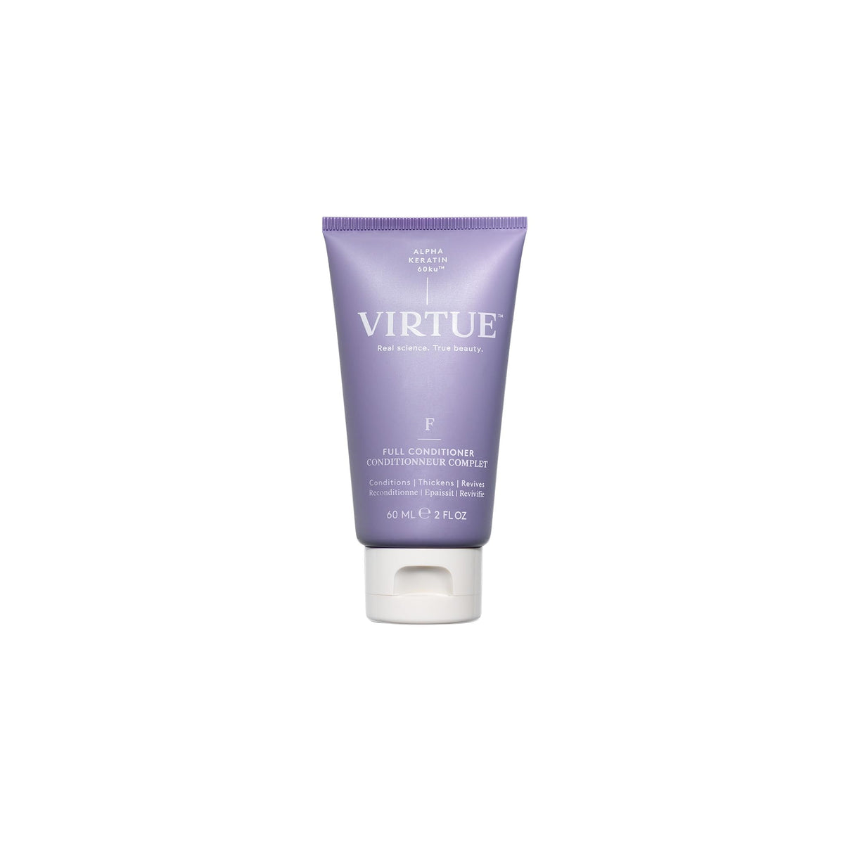 VIRTUE Après-shampooing volumisant complet : bouteille prête à booster le volume.