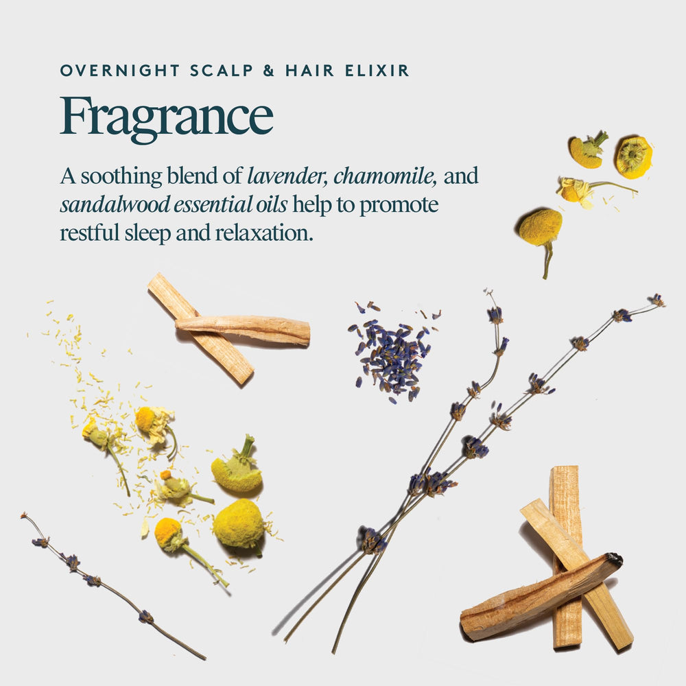 VIRTUE Correct Elixir nocturne – infusion d’alpha-keratine et peptides pour les fibres capillaires.