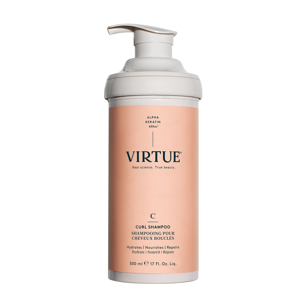 VIRTUE Boucles bouteille jojoba, hydratation en profondeur pour des boucles définies