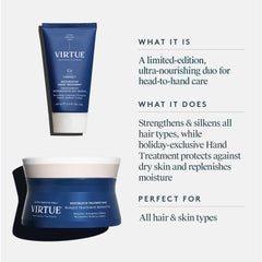 VIRTUE Duo Revival – texture riche de la crème mains pour une peau douce