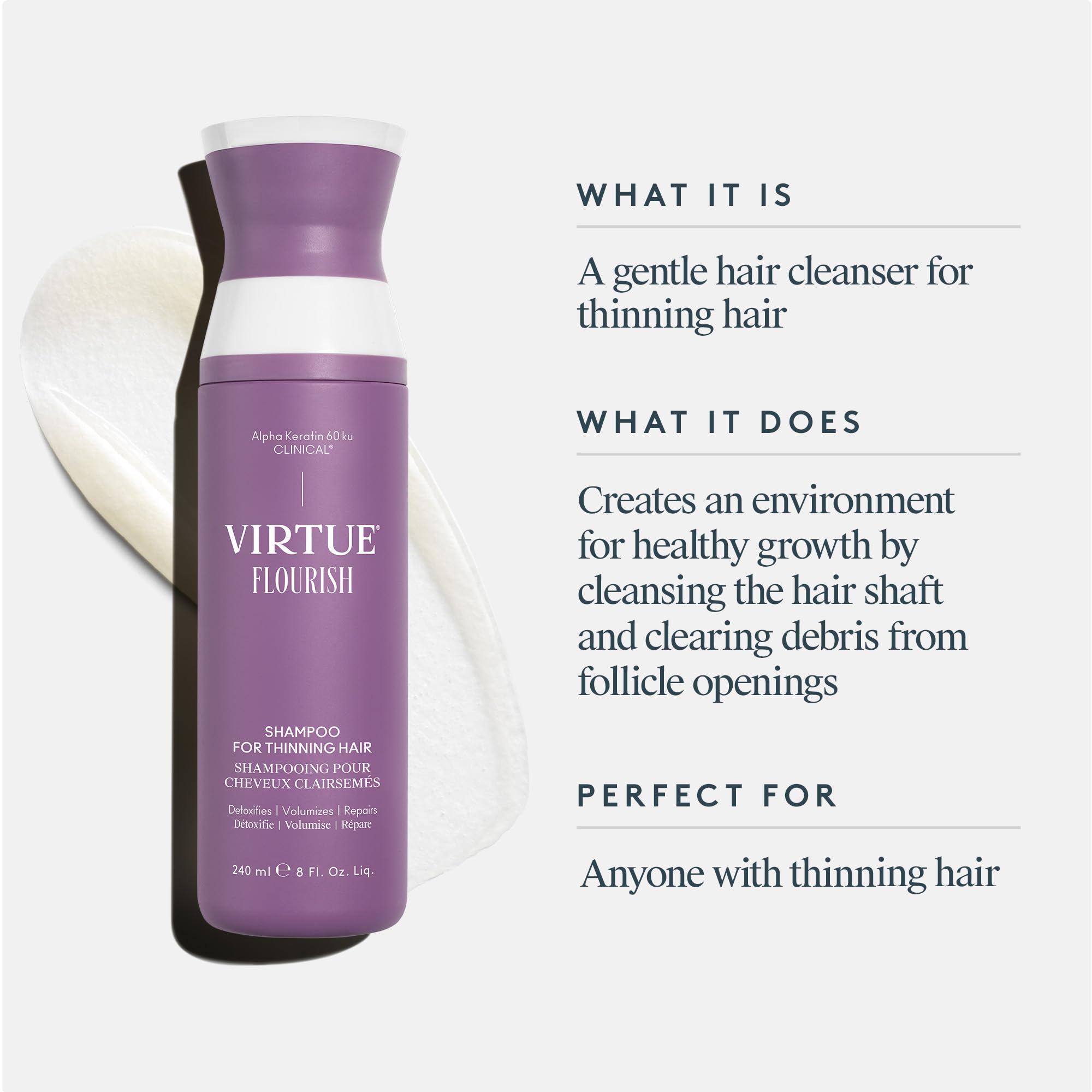 Virtue Flourish – ingredients-herbes-citrus: parfum frais pour une expérience spa.