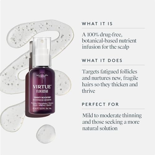 Virtue Flourish – Nourrissement du cuir chevelu avec nutriments et protéines.