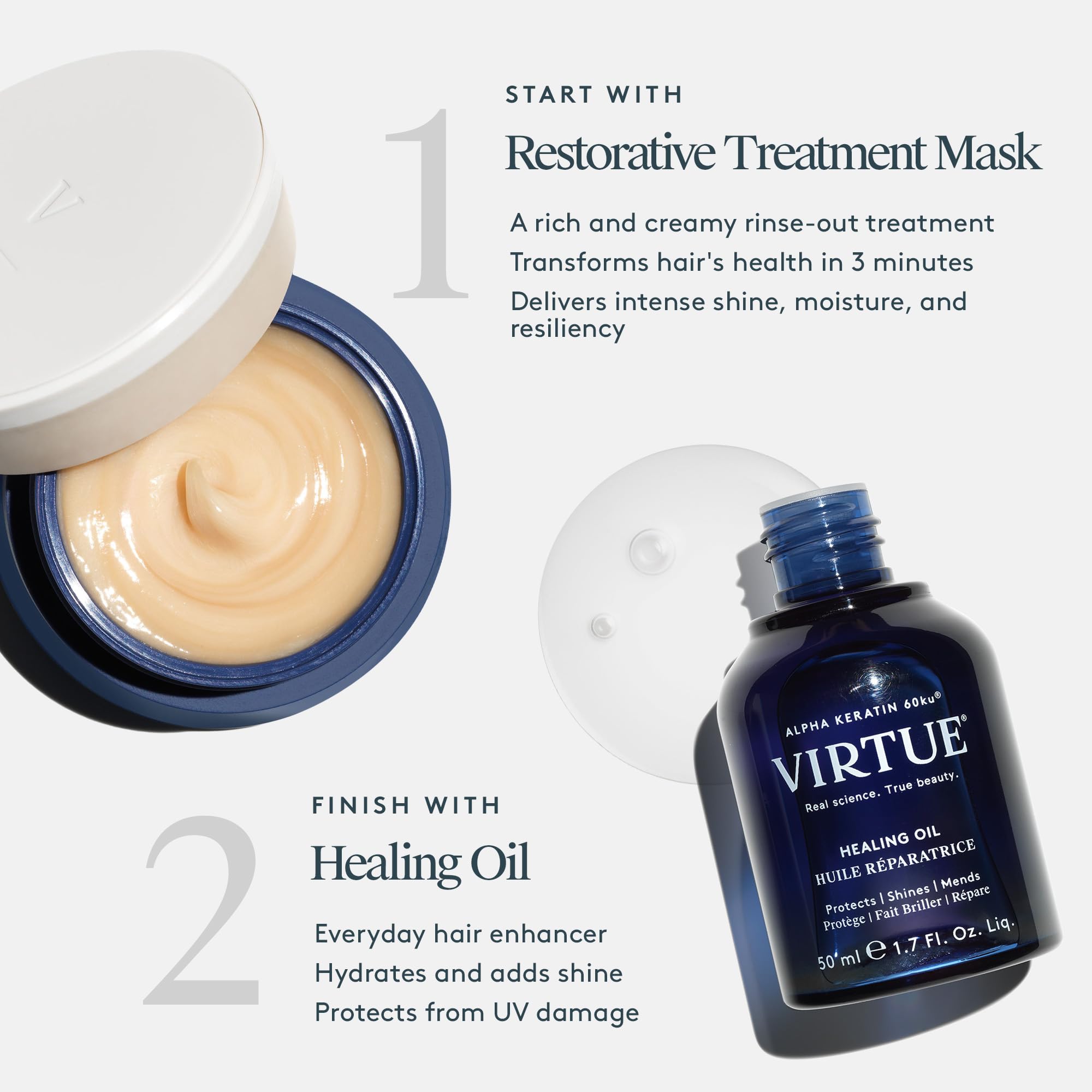 Virtue Masque Restauratif: sans parabènes pour une routine plus pure.