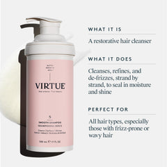 Texture mousse luxueuse Virtue Smooth pour lavage doux et enveloppant