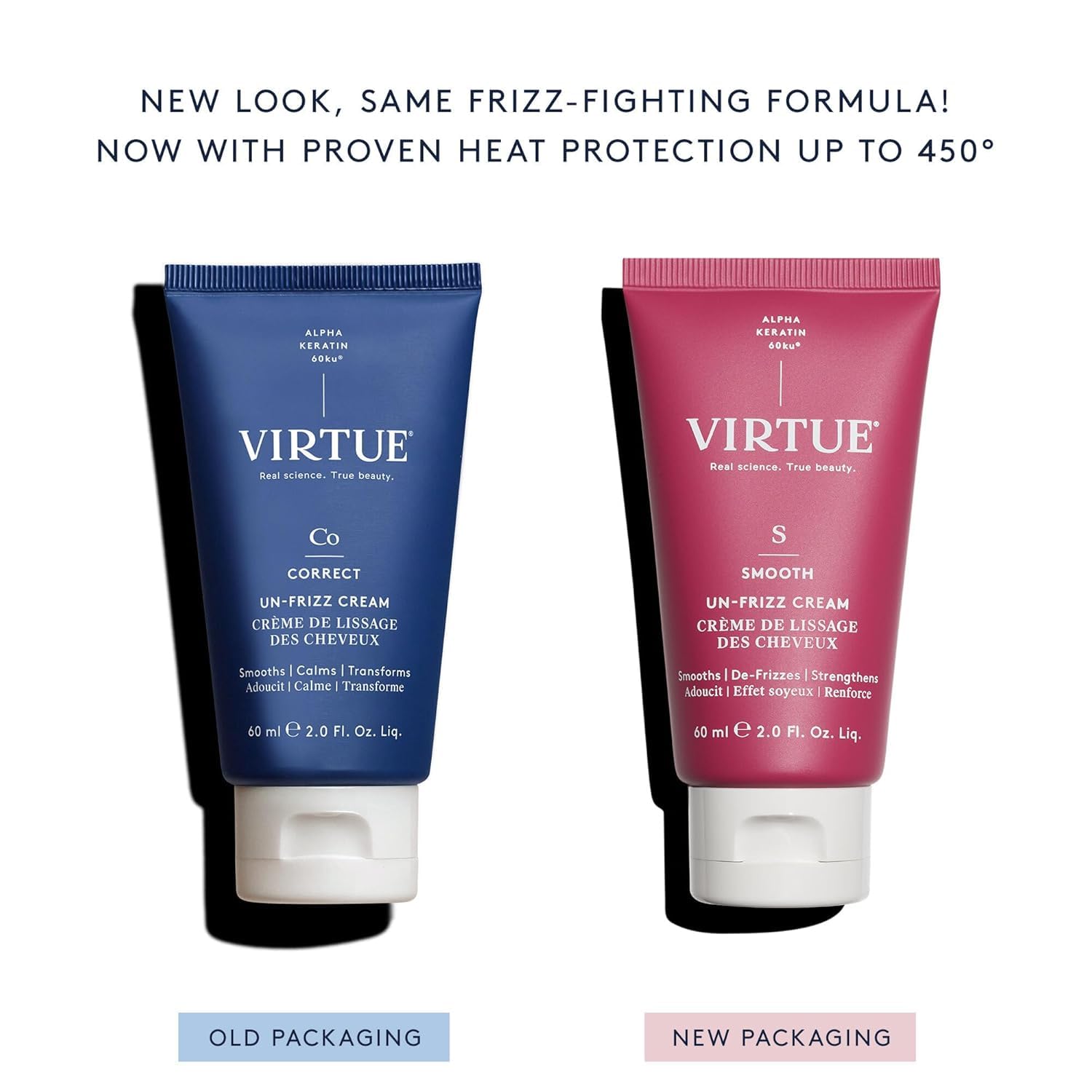 Virtue Un-Frizz Crème: sans sulfates et compatible coloration.
