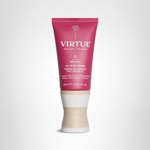 Virtue Un-Frizz Crème: scène quotidienne sur cheveux colorés.