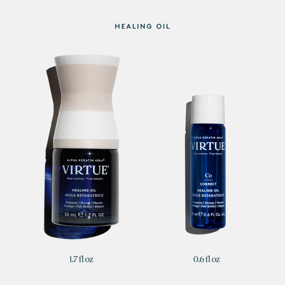 VIRTUE Huile de soin, idéale en routine quotidienne.