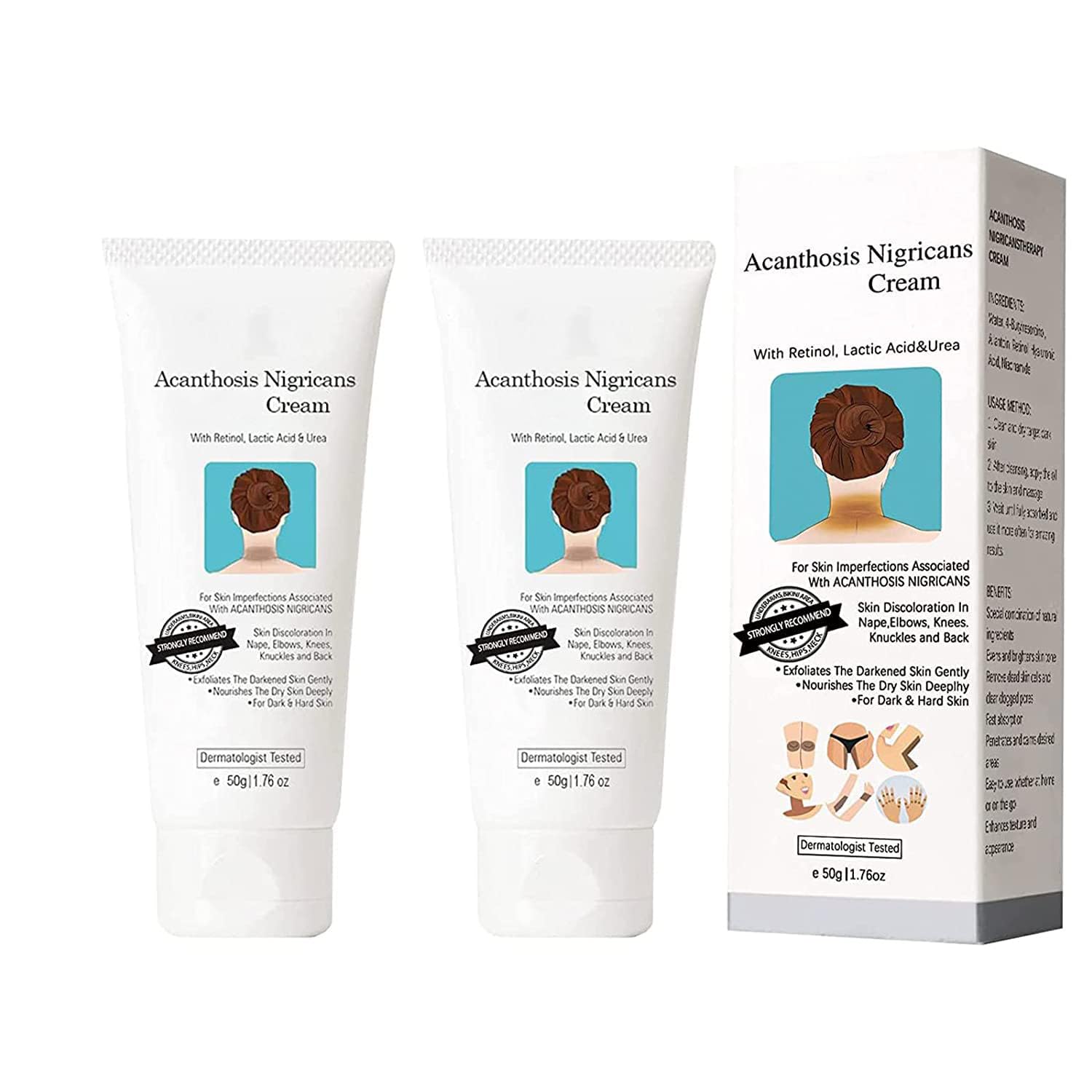 Virularty Nigrifree — emballage du lot 50 g x 2, pratique et compact.