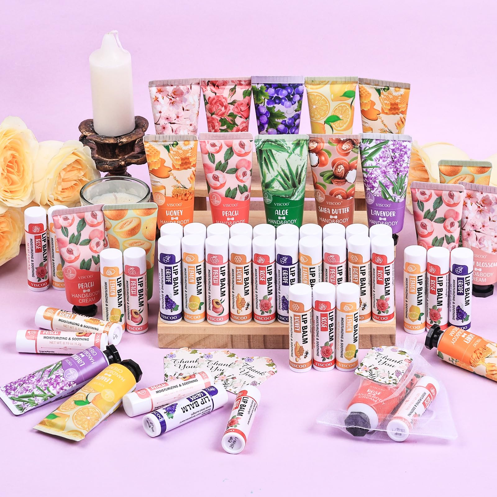Viscoo emballages cadeaux organza 45 pièces: présentation soignée pour événements.