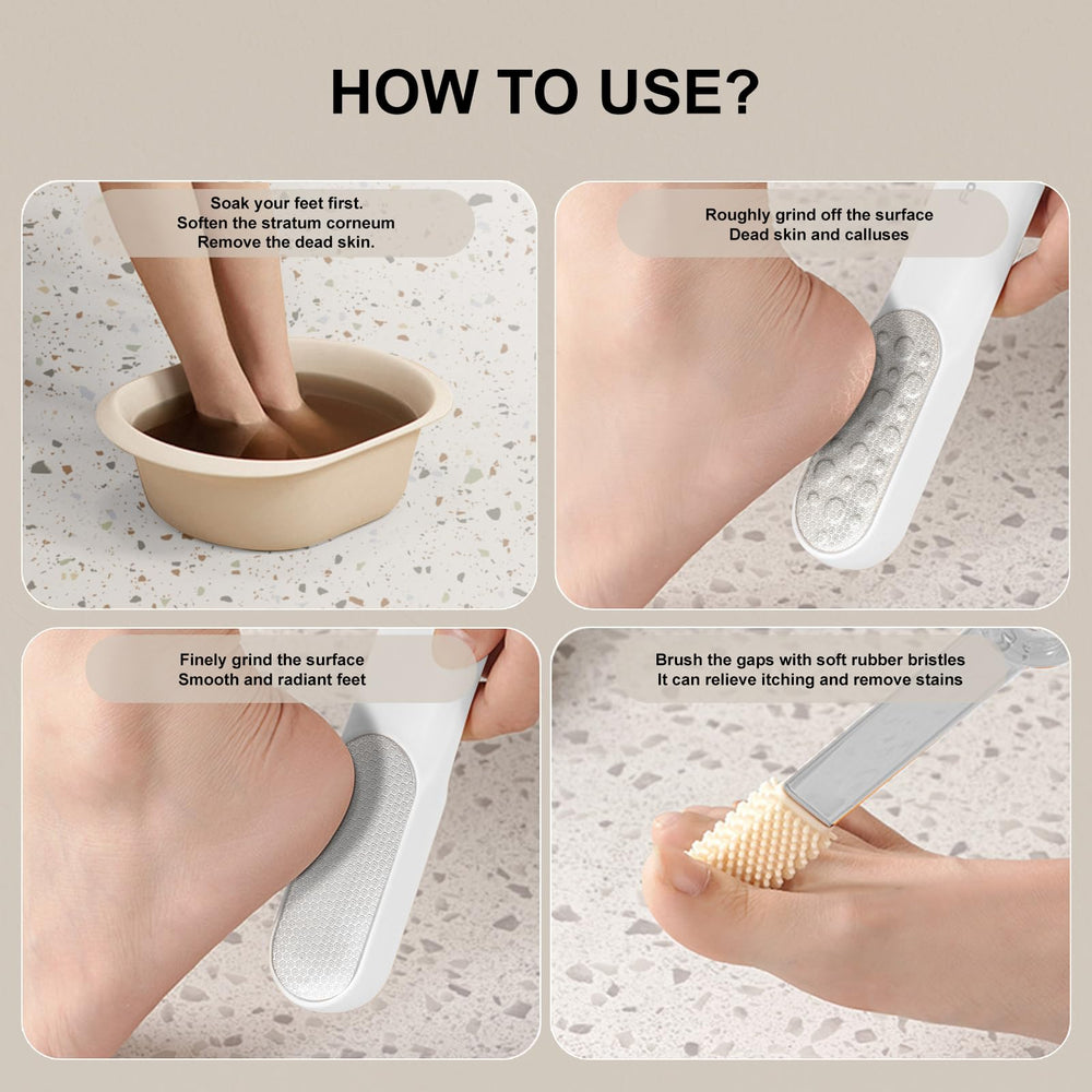 Visdoll brosse détachable pour orteils, nettoyage précis des pieds