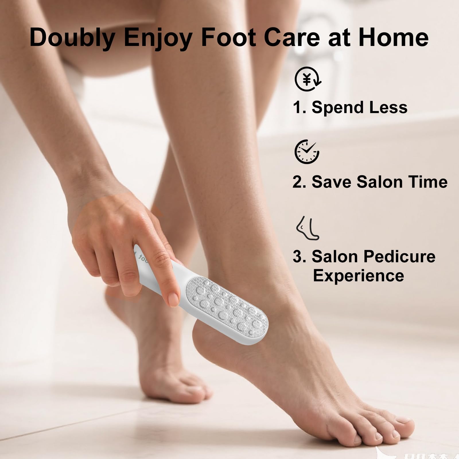 Visdoll design compact et portable, soin des pieds en voyage