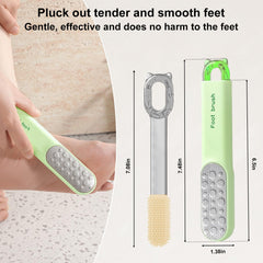 VISDOLL lime-pied-brosse-orteils-detachable ciblant les orteils.