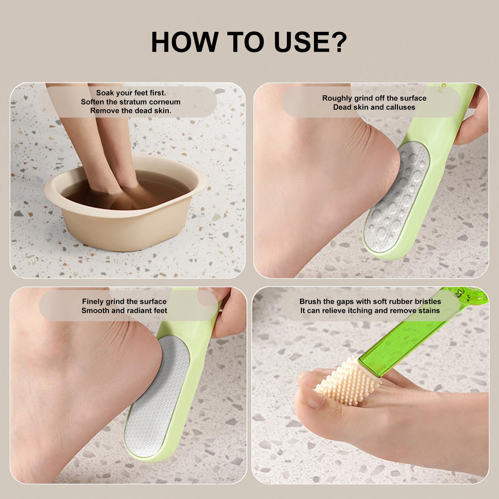 VISDOLL lime-pied-compact-portable design compact et pratique en voyage.