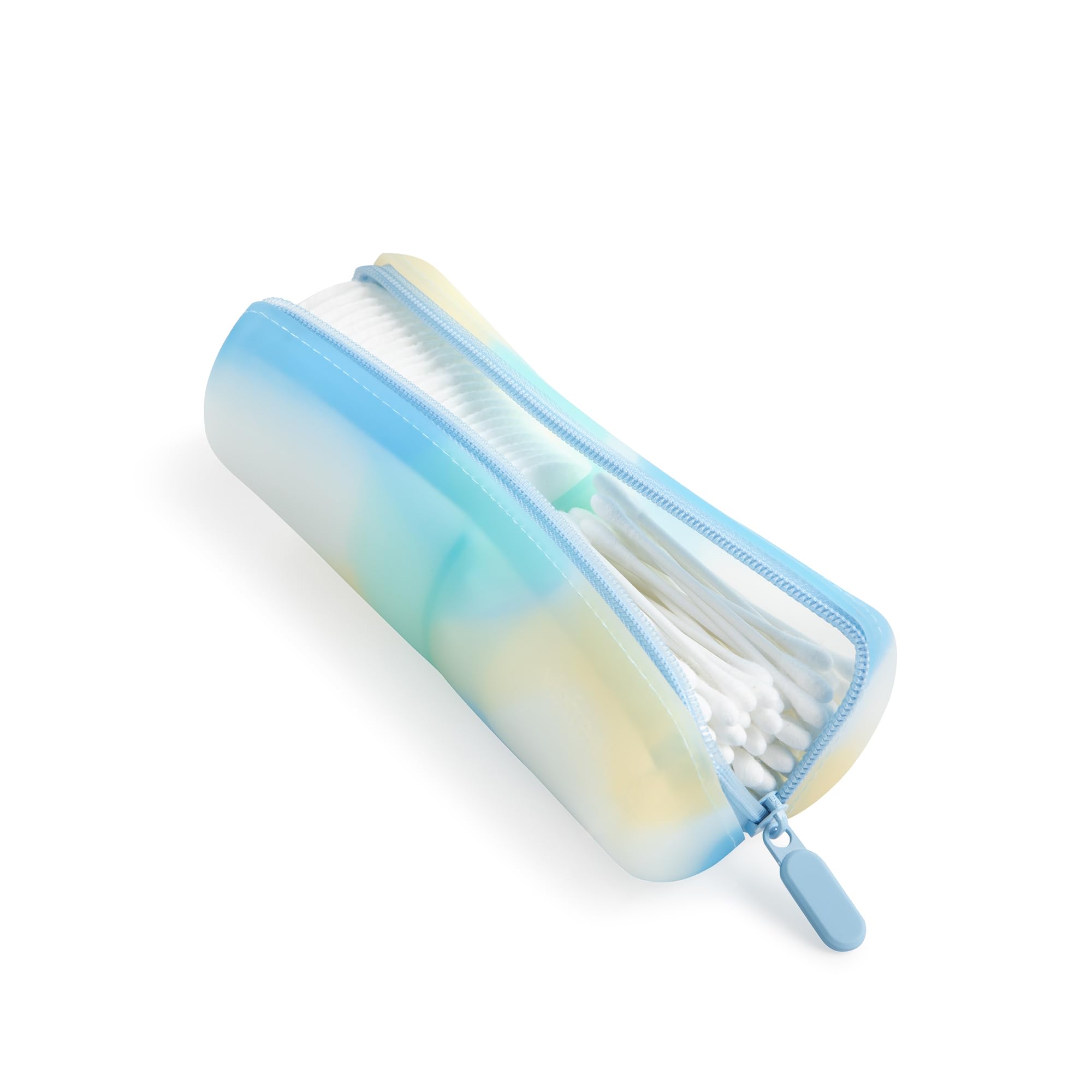 Visfresh étui voyage coton ronds: rangement facile pour coton et disques lors des déplacements.