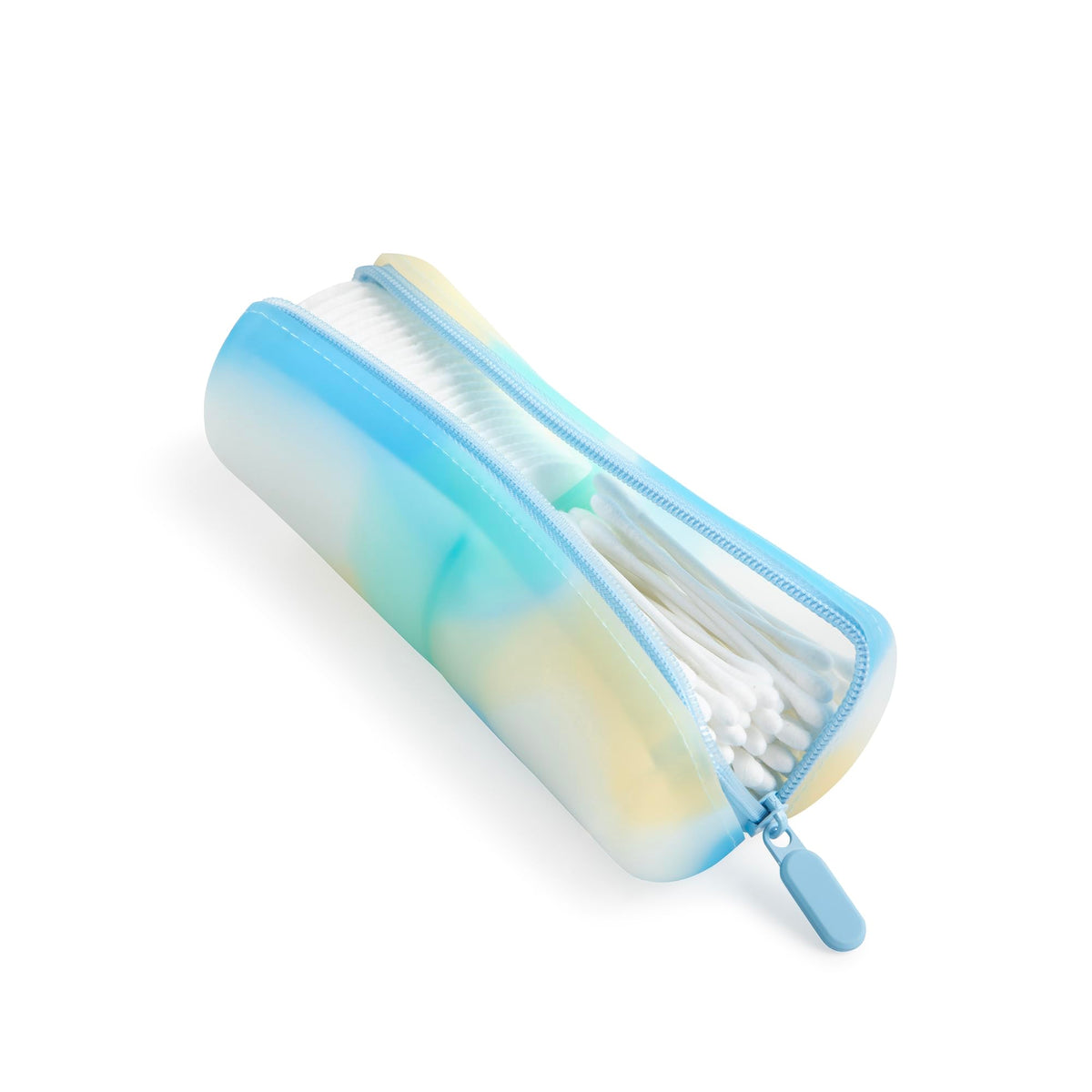 Visfresh étui voyage coton ronds: rangement facile pour coton et disques lors des déplacements.