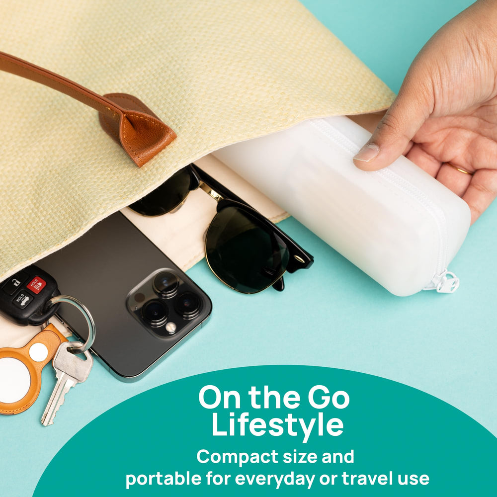 Visfresh etui voyage hygiénique et impermeable, nettoyage facile.