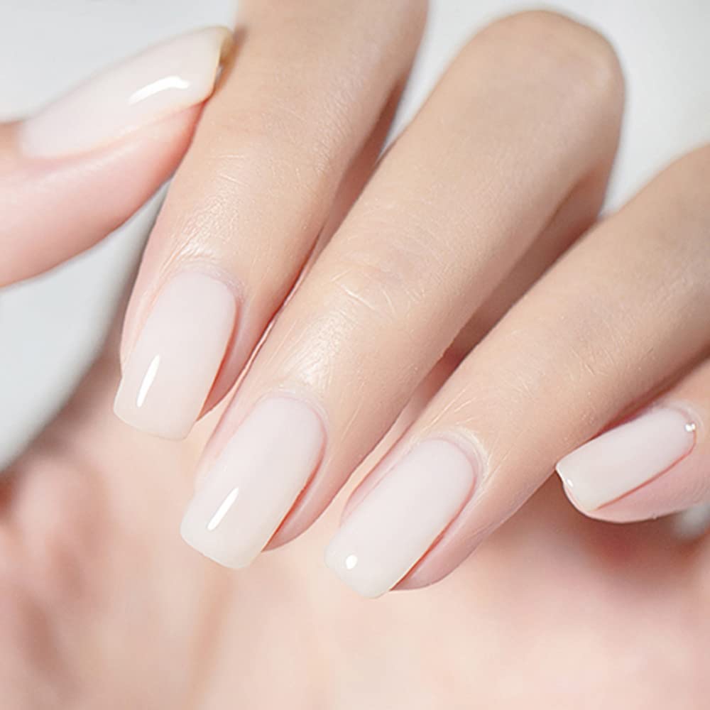 Vishine vernis gel Jelly Transparent, brosse Glide pour une application rapide.