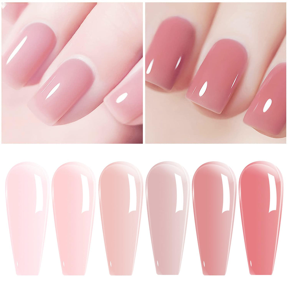 Vishine vernis gel nude teinte rose lait: nuance translucide idéale pour couches personnalisées.