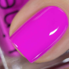 Vishine vernis gel magenta violet, couleur riche pour manucure éclatante.