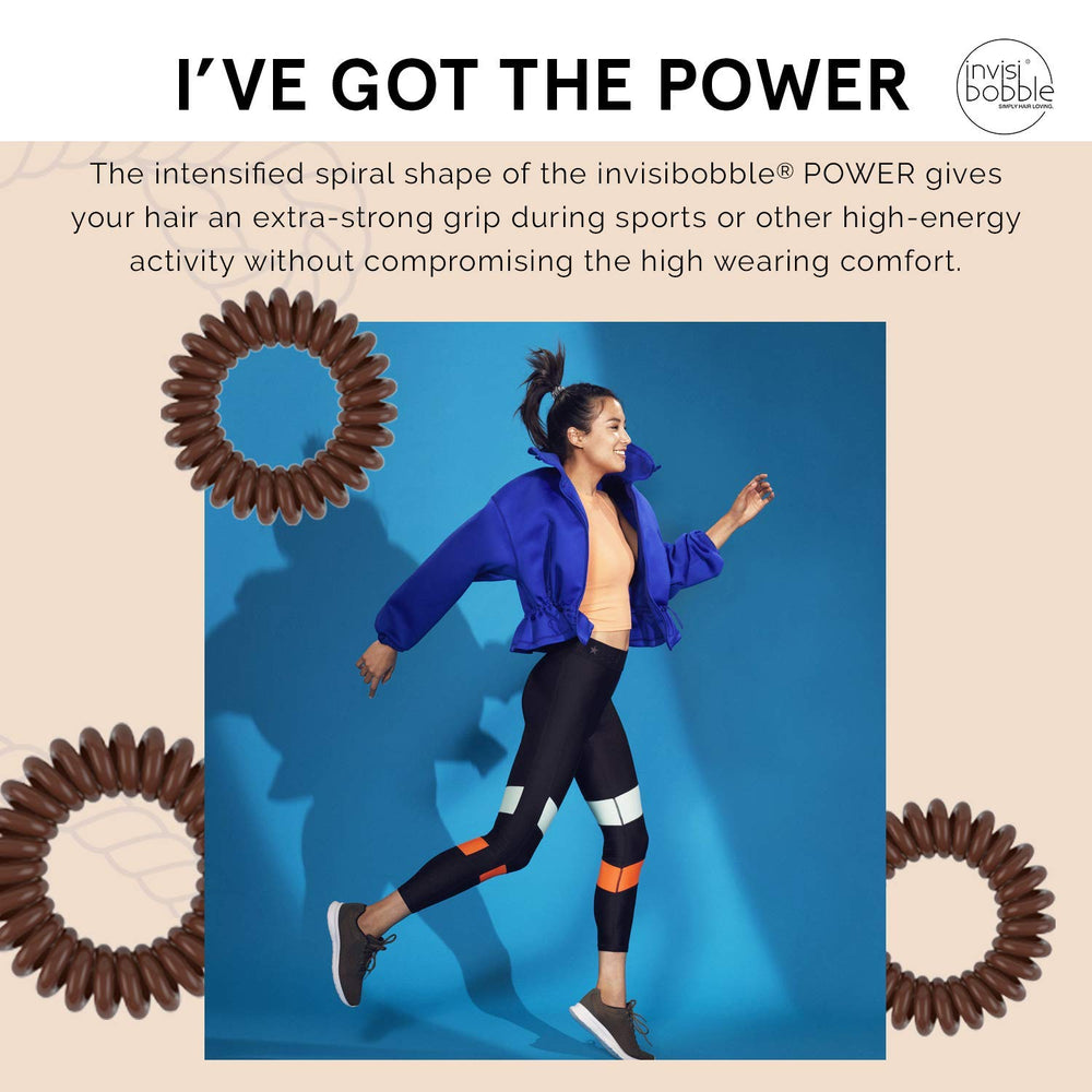 Invisibobble Power confort tout la journée: surface lisse pour moins de tiraillement