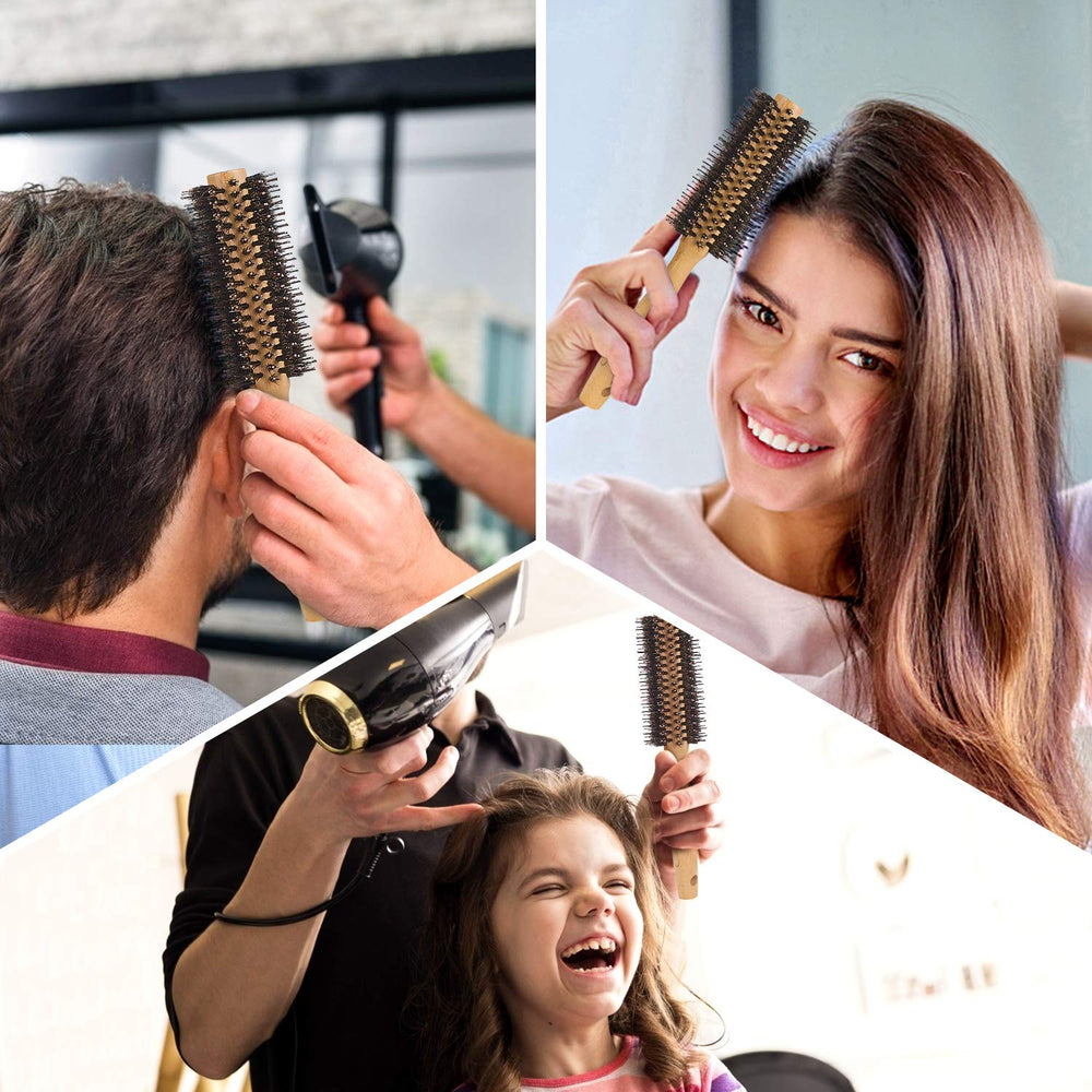 Ensemble brosse et peigne Vista, parfait pour le voyage et le soin.