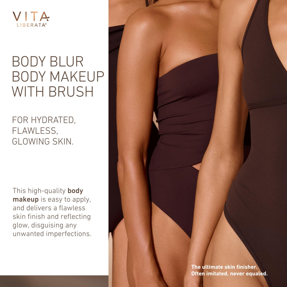 Vita Liberata Body Blur masque les imperfections pour un teint homogène.