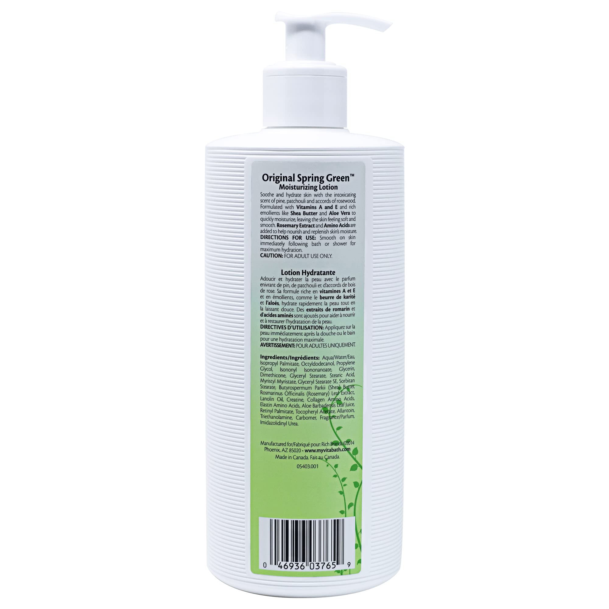 Vitabath Original Spring Green cruelty-free symbol confirming PETA certification.